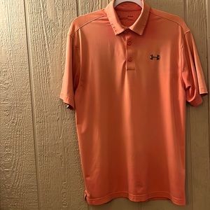 Men’s Large Under Armour Heat Gear Golf Shirt